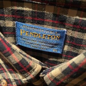 Wool Pendleton button up